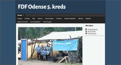 Desktop Screenshot of fdfodense5.dk